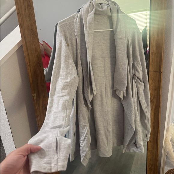 NWOT Lululemon Coast Asymmetrical Easy Wrap Sweater/Jacket - Picture 4 of 8
